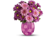 Teleflora's Lots of Dots Bouquet 10S100  -  Floral Delights Bolingbrook, Illinois